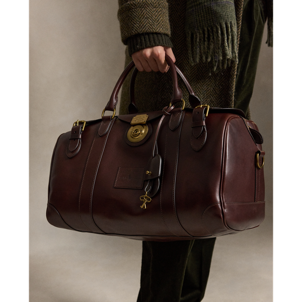 Heritage Lock Leather Small Duffel