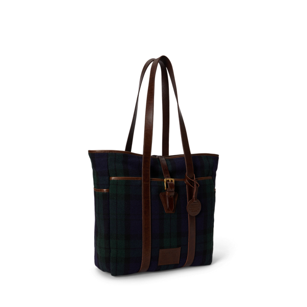 Heritage Plaid Tweed Tote