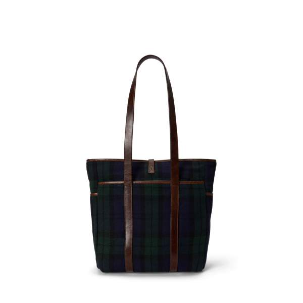 Heritage Plaid Tweed Tote