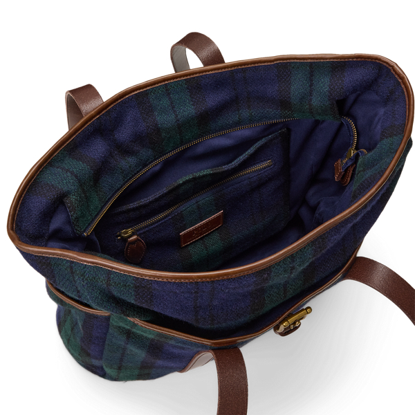 Heritage Plaid Tweed Tote