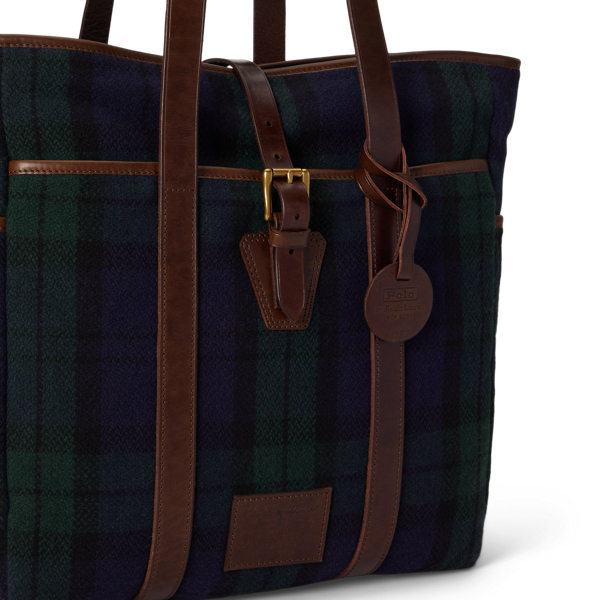 Heritage Plaid Tweed Tote