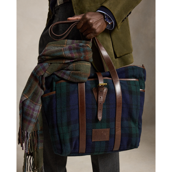 Heritage Plaid Tweed Tote