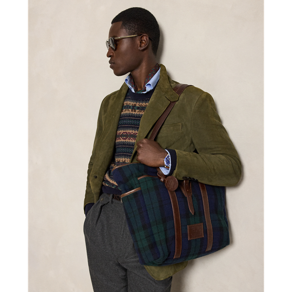Heritage Plaid Tweed Tote