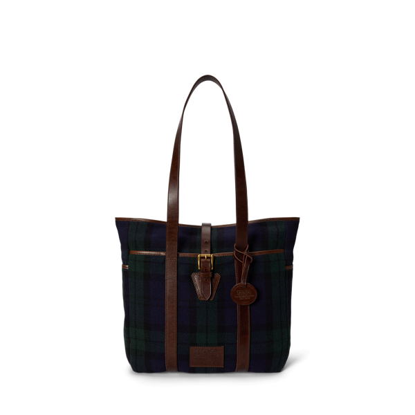 Heritage Plaid Tweed Tote