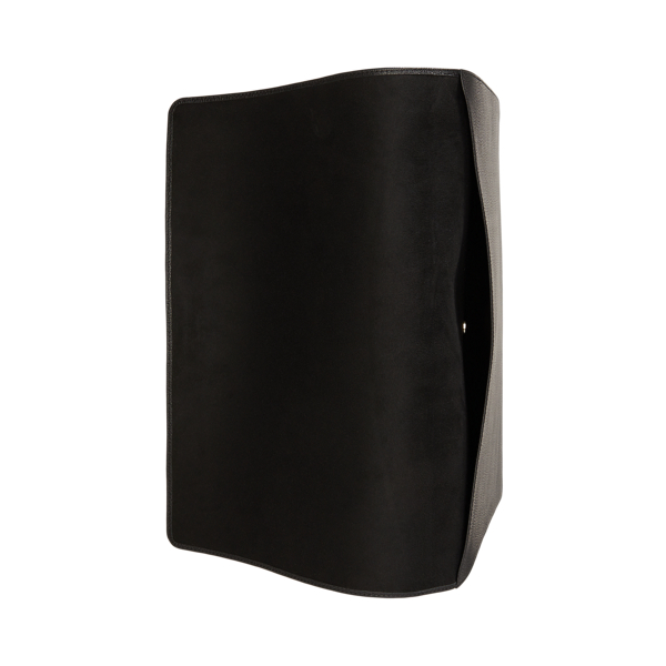 Compartiment cuir grain&eacute; pour ordinateur