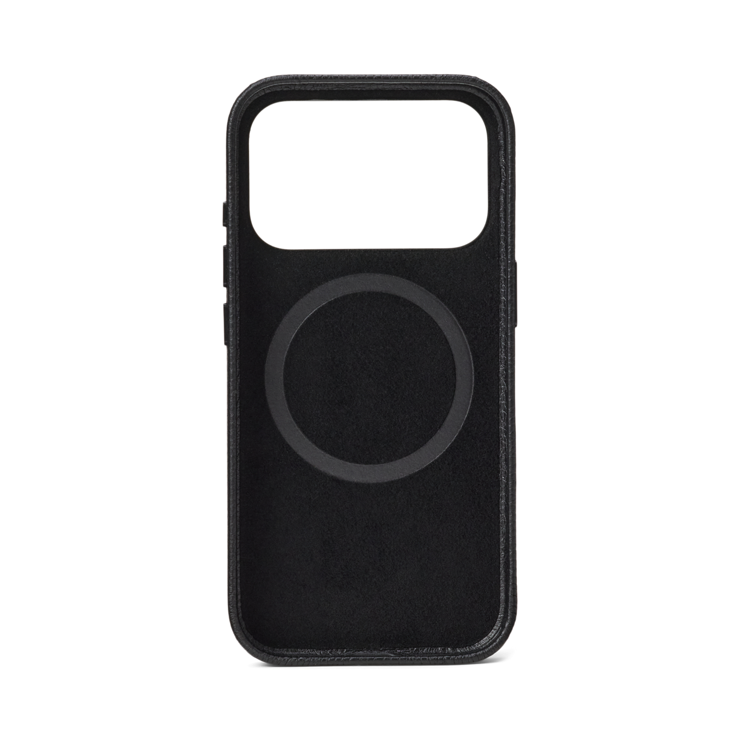 Ralph Lauren Leather MagSafe iPhone 17 Pro Case, цвет: Чёрный — фото 1