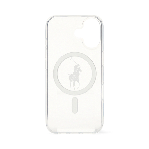 Ralph Lauren Clear MagSafe iPhone 17 Case, цвет: Прозрачный