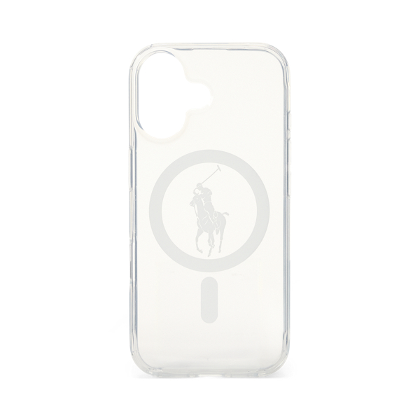 レア！完売！新品　ラルフローレン　iPhone15 Plus ケース Clear MagSafe iPhone 15 Plus Case