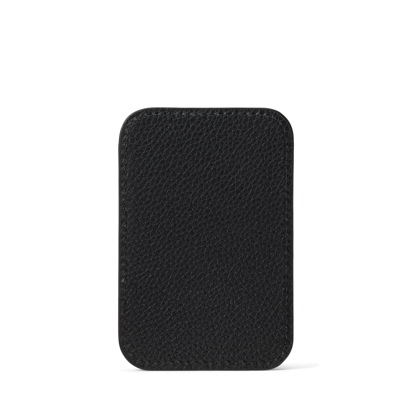 Мужской кошелёк Ralph Lauren Leather Card Case With MagSafe, цвет: Чёрный — фото 1