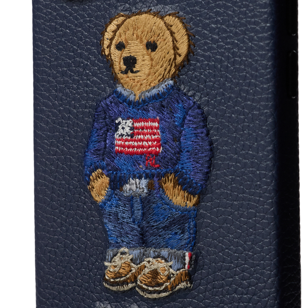 Polo Bear Leather iPhone 16 Case