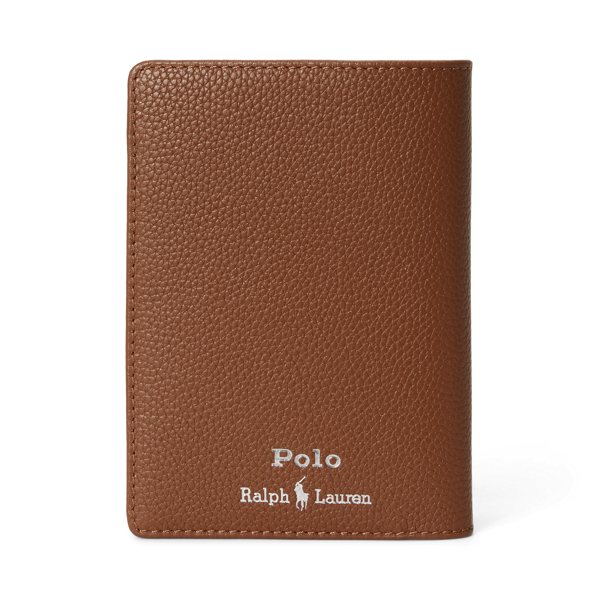 Funda para pasaportes de piel Polo Bear