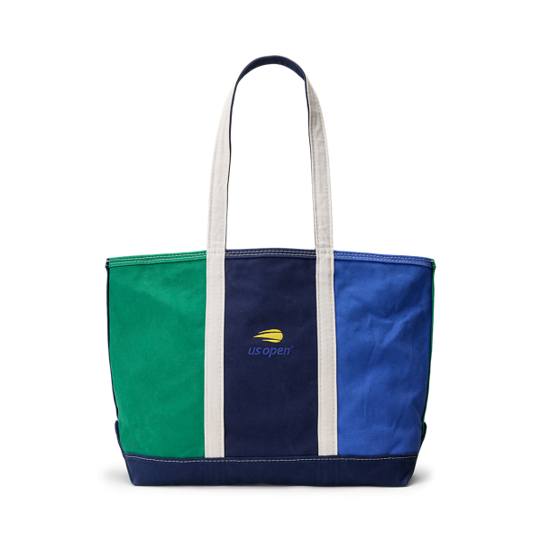 Navy Multi US Open Crest Canvas Tote Polo Ralph Lauren 4