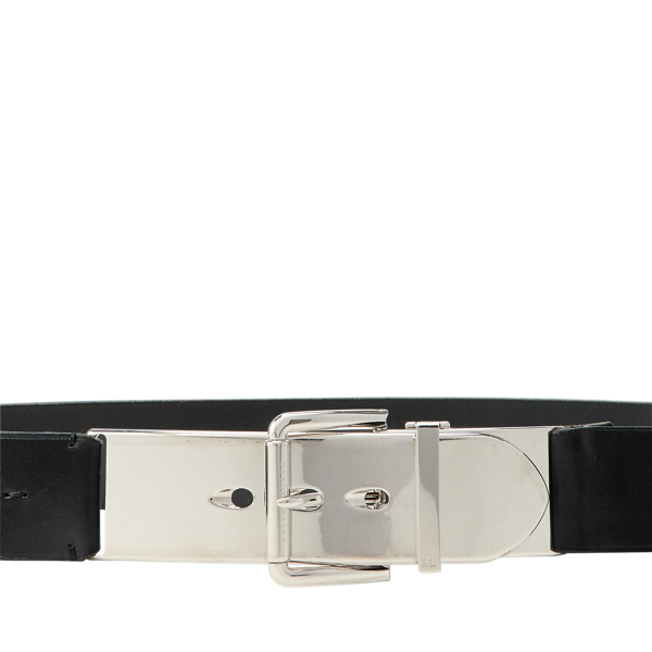 Ralph Lauren Collection カーフスキン レターオープナー ベルト ブラック 2