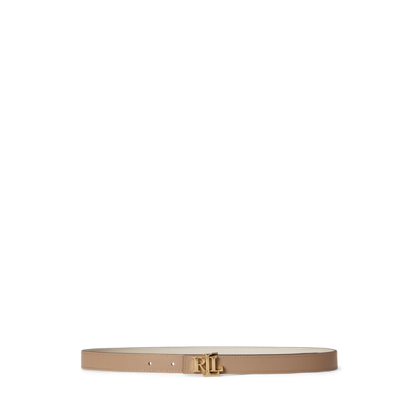 Cintura sottile double-face con logo
