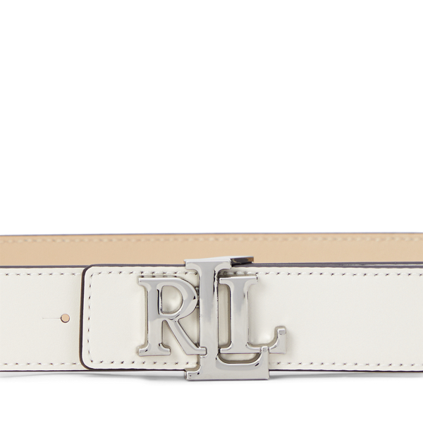 Logo Reversible Leather Belt for Women Ralph Lauren UK