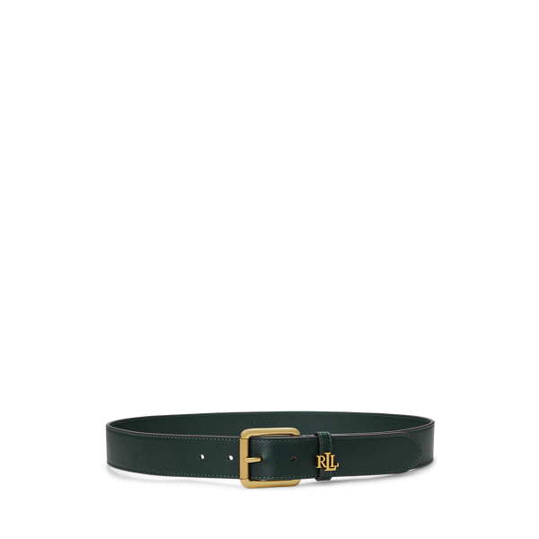 【送料&関税込】Ralph Lauren Logo Keeper Belt Logo-Keeper Leather Belt