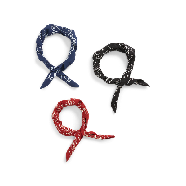 THE RRL Classic Collection バンダナ 3枚セット RRL ダブルアールエル 未使用 DOUBLE RL 30周年記念バンダナ