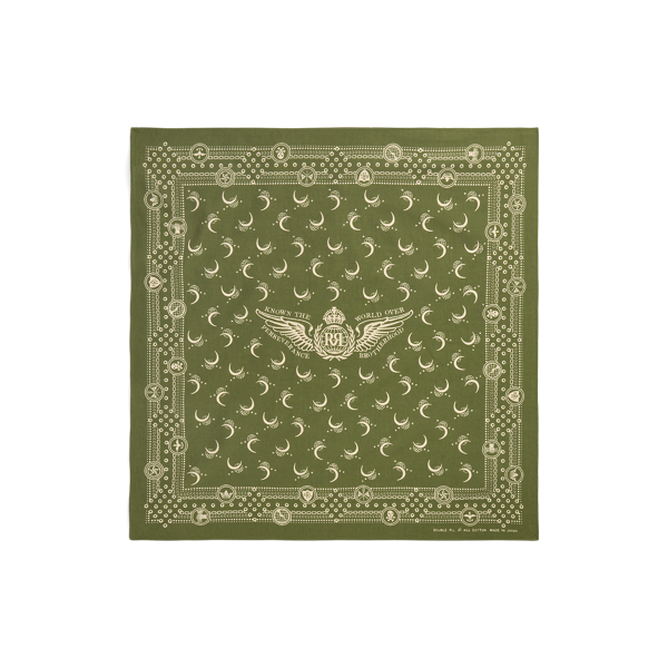 Winged-Logo Cotton Bandanna