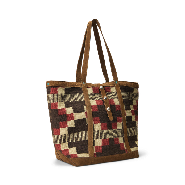 RRL x Zefren-M Handwoven Jacquard Tote