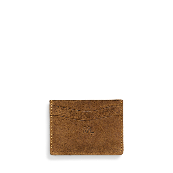 Limited-Edition Suede Card Holder