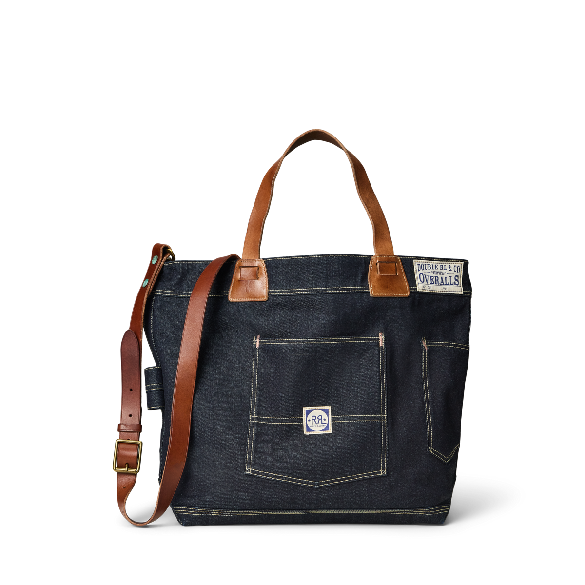 SWAT様専用】RRL レザートリム デニム ブリーフケース - メルカリ