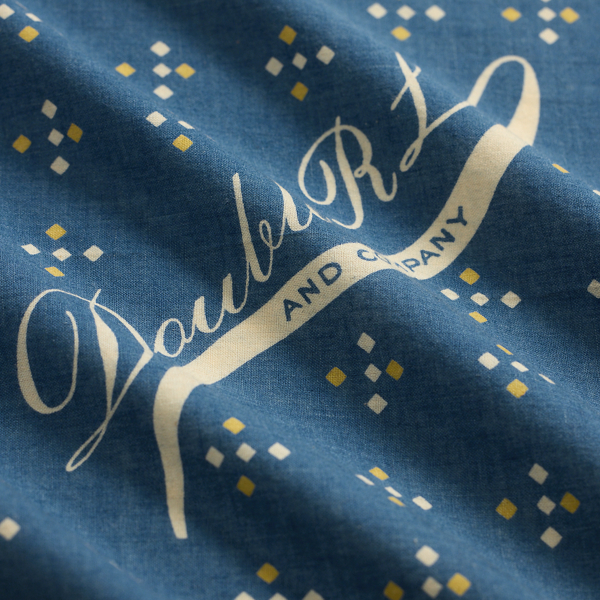 Logo Indigo Cotton Bandanna