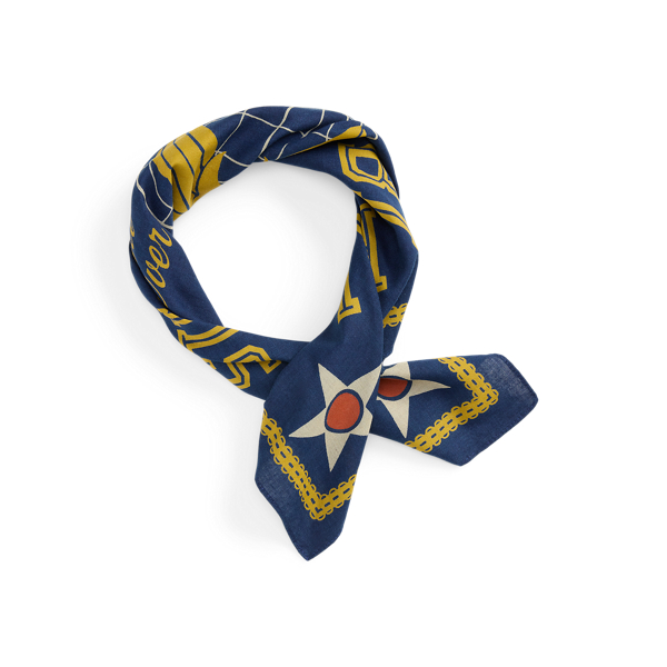 ロゴ コットン バンダナ | ラルフ ローレン公式オンラインストア