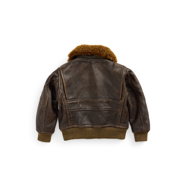 Brown Limited-Edition Mini Flight Jacket RRL 2