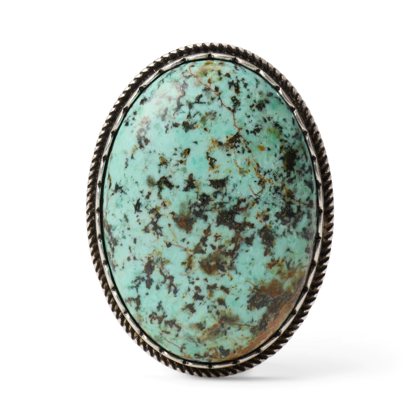 Мужские перчатки Ralph Lauren Turquoise Bandanna Slider, цвет: Бирюзовый / Состаренный серебряный — фото 3