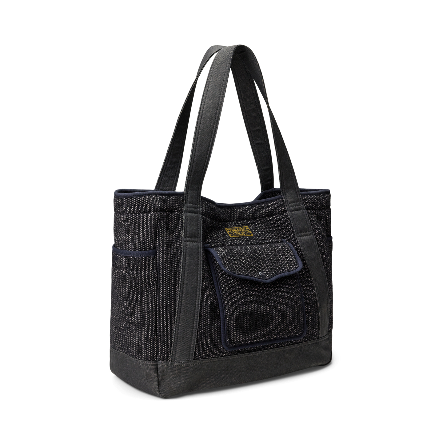 Мужская сумка Ralph Lauren Wool-Cotton Tote, цвет: Индиго — фото 1