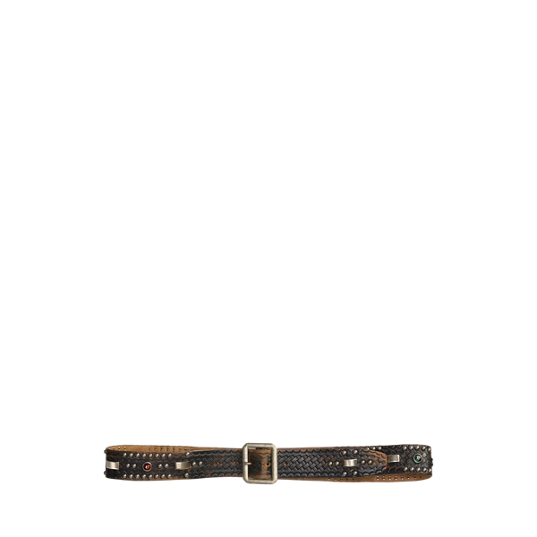 Studded Leather Belt