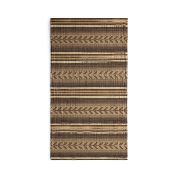 Dubbelzijdige katoenen jacquard sjaal