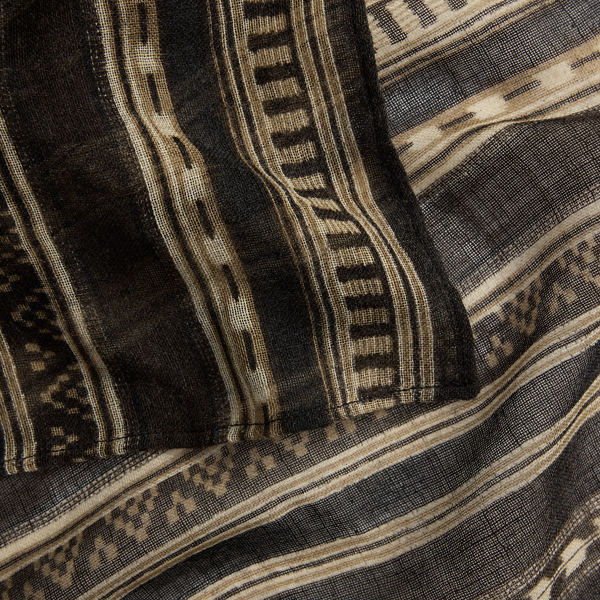 Striped Wool Scarf