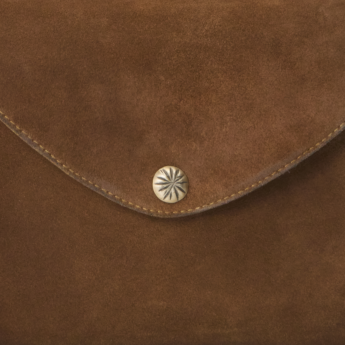Женская сумка Ralph Lauren Roughout Suede Crossbody, цвет: Коричневый — фото 3