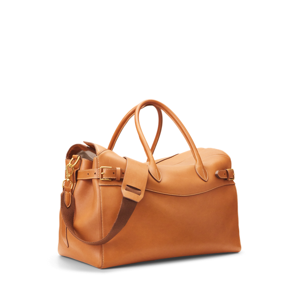 Gold Bedford Calfskin Duffel Purple Label 3