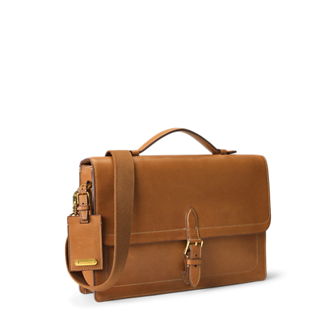 Мужской портфель Ralph Lauren Bedford из телячьей кожи