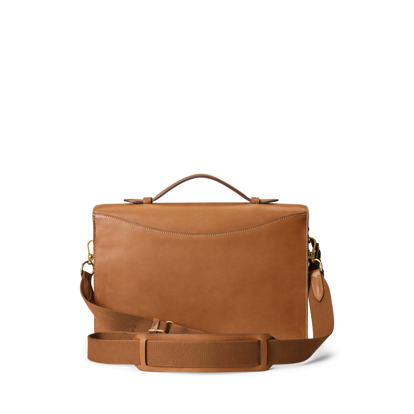 Мужской портфель Ralph Lauren Bedford из телячьей кожи, цвет: Золотой — фото 2