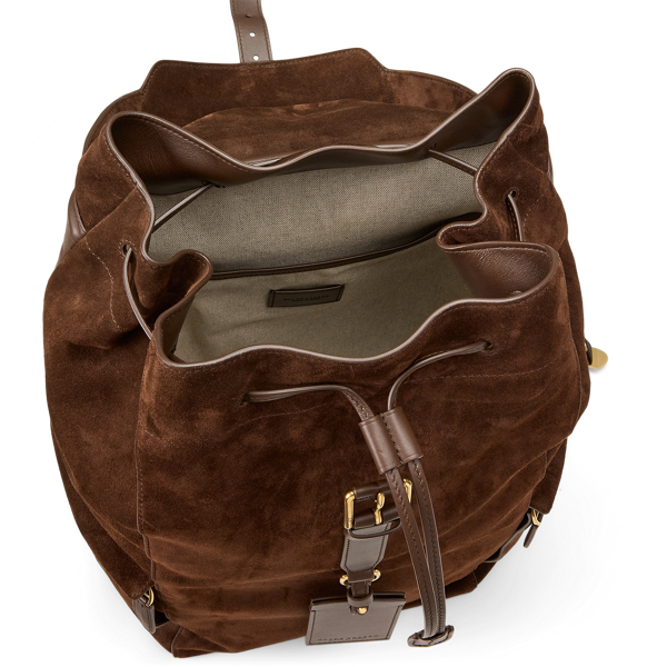 Sac &agrave; dos Bedford en vachette velours