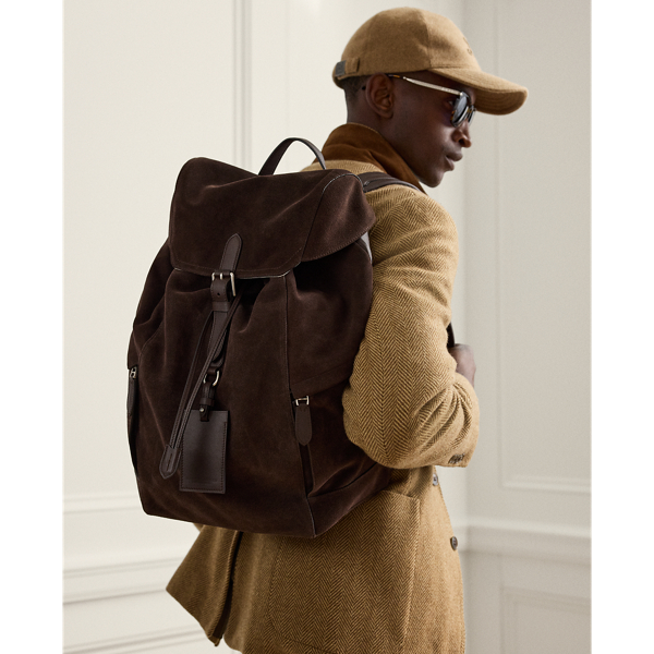 Sac &agrave; dos Bedford en vachette velours