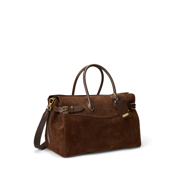 Mocha Bedford Calf-Suede Duffel Purple Label 2