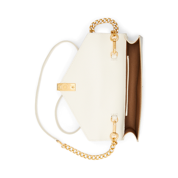 Ralph Lauren◆Polo ID Leather Chain Wallet & Bag Ivory Polo ID Leather Chain Wallet & Bag | Ralph Lauren