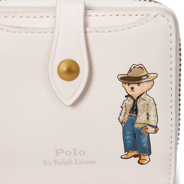 Polo Bear Leather Compact Wallet for Women Ralph Lauren UK