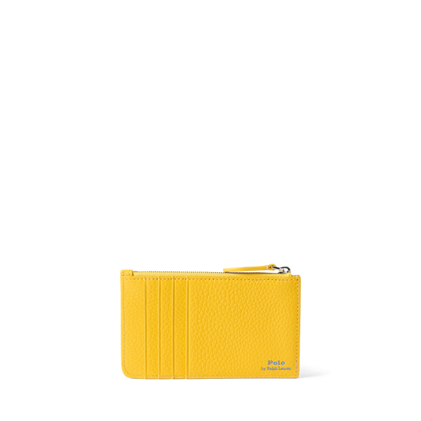 POLO RALPH LAUREN カードケース Polo ベア レザー ジップ