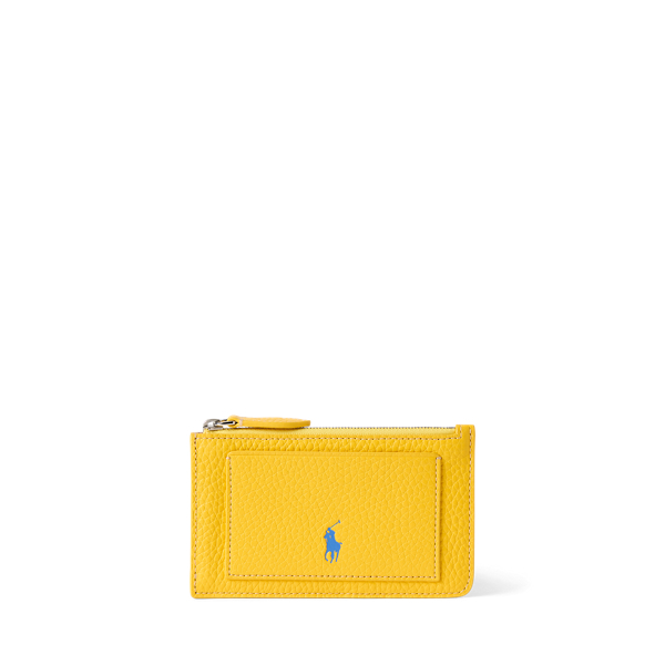 【POLO RALPH LAUREN】Polo Play Leather Zip Card Case 小銭入 Polo Play Leather Zip Card Case | Ralph Lauren® Australia