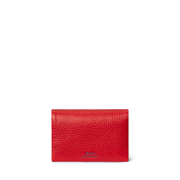 【POLO RALPH LAUREN】Polo Play Leather Snap カードケース Polo Play Leather Snap Card Case