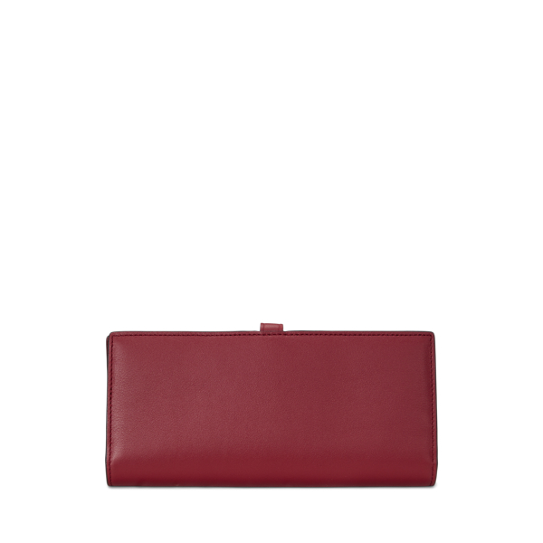 Polo Bear Leather Snap Wallet for Women | Ralph Lauren® IN