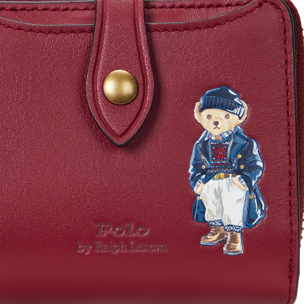 Polo Bear Compact Wallet for Women Ralph Lauren PA