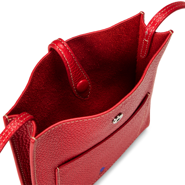 トートバッグ Polo Ralph Lauren Polo Play Leather Pocket Crossbody Polo Play Leather Pocket Crossbody