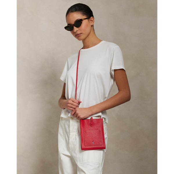 【POLO RALPH LAUREN】Polo Play Leather Pocket Crossbody Polo Play Leather Pocket Crossbody for Women | Ralph Lauren® CH