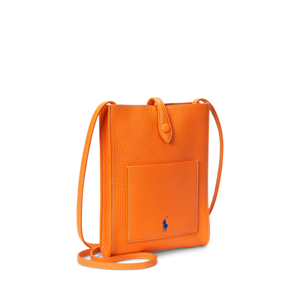 【POLO RALPH LAUREN】Polo Play Leather Pocket Crossbody Polo Play Leather Pocket Crossbody